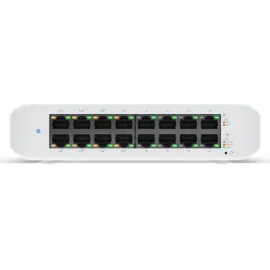 Ubiquiti Lite 16 PoE, 16-Port Layer 2 PoE Switch ((USW-Lite-16-POE (45W))