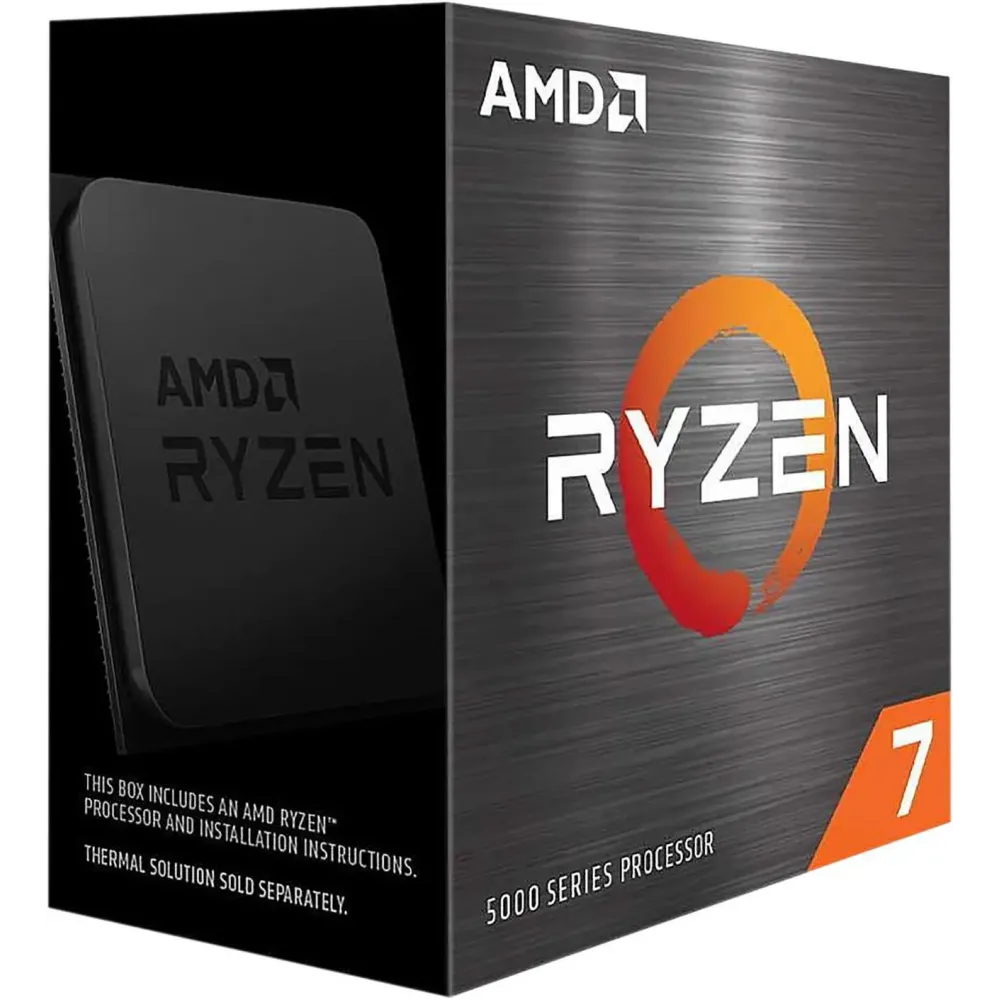 AMD Ryzen 7 5700X - Ryzen 7 5000 Series Vermeer (Zen 3) 8-Core 3.4 GHz Socket AM4 65W None Integrated Graphics Desktop CPU Processor
