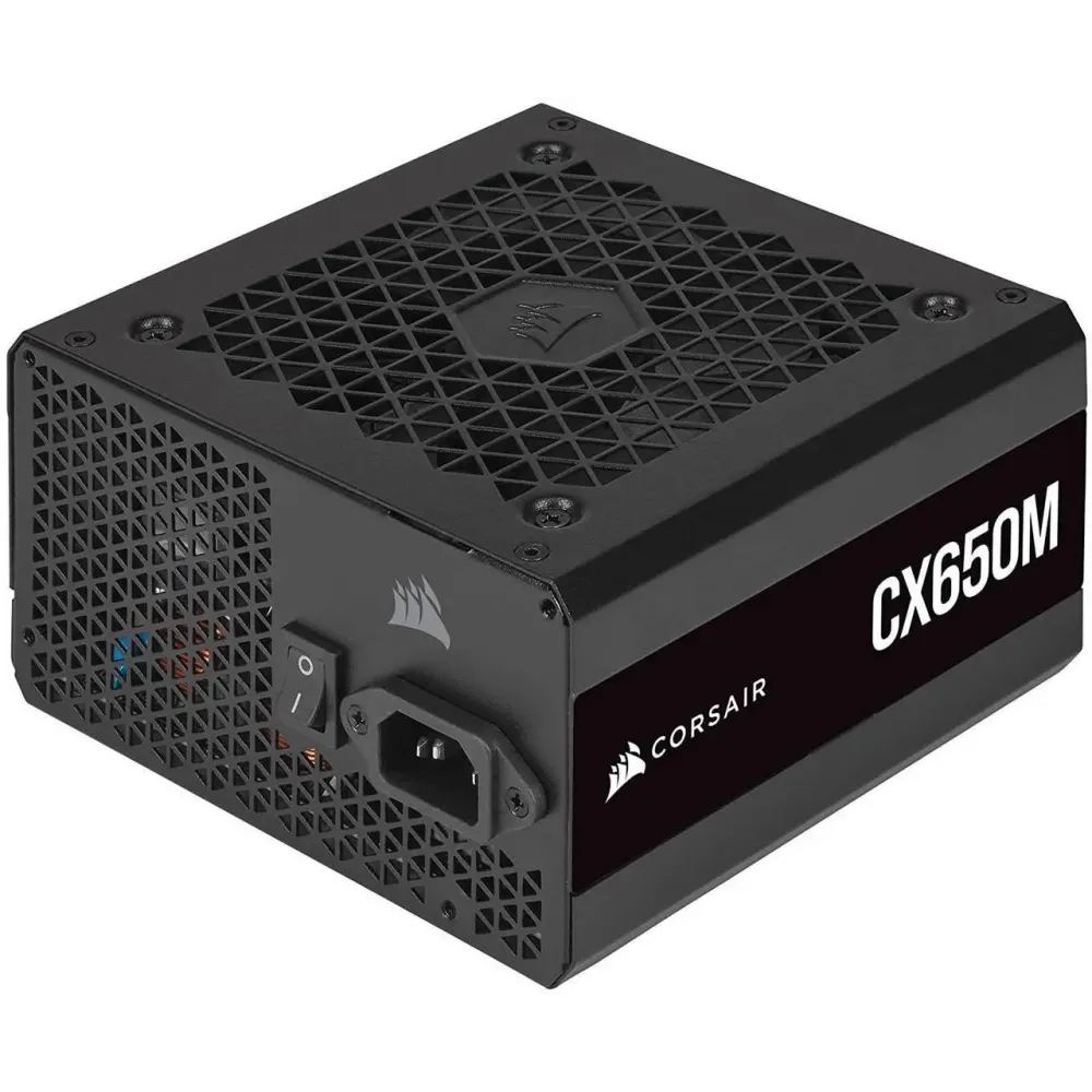CORSAIR CX-M CX650M 650 W ATX12V / EPS12V 80 PLUS BRONZE Certified Semi-Modular Power Supply