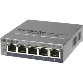 Netgear ProSafe Plus GS105E 5-Port Gigabit Ethernet Switch