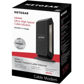 Netgear CM1000 DOCSIS 3.1 Gigabit Speed Cable Modem