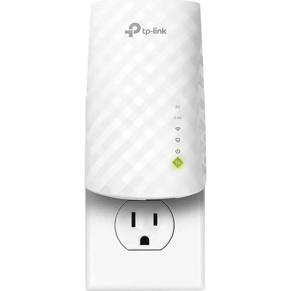 TP-Link | AC750 WiFi Range Extender - Dual Band Cloud App Control | 2019 Release | Up to 750Mbps | One Button Setup Repeater, Internet Booster, Access Point | Smart Home & Alexa Devices