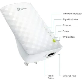 TP-Link | AC750 WiFi Range Extender - Dual Band Cloud App Control | 2019 Release | Up to 750Mbps | One Button Setup Repeater, Internet Booster, Access Point | Smart Home & Alexa Devices