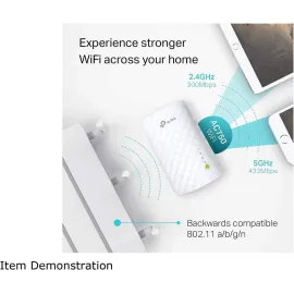 TP-Link | AC750 WiFi Range Extender - Dual Band Cloud App Control | 2019 Release | Up to 750Mbps | One Button Setup Repeater, Internet Booster, Access Point | Smart Home & Alexa Devices