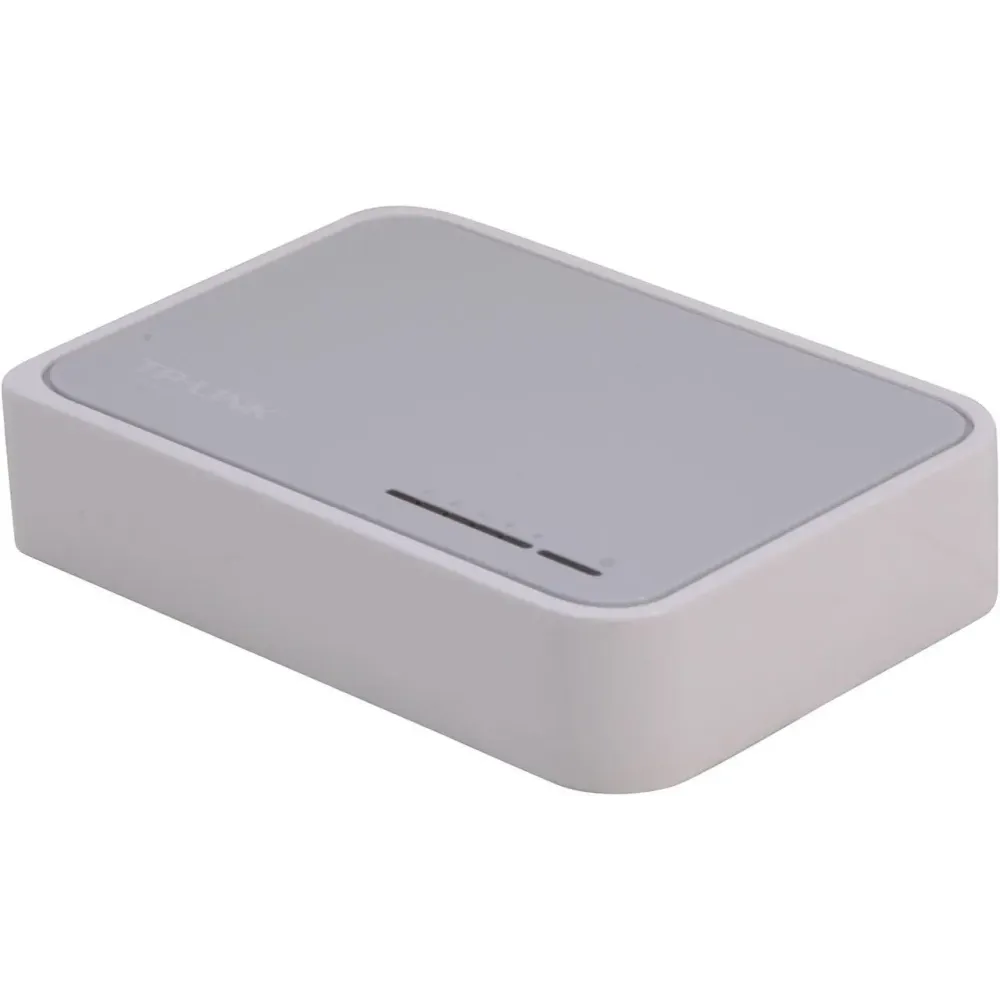 TP-Link 5 Port 10/100 Mbps Fast Ethernet Switch | Desktop Ethernet Splitter | Ethernet Hub | Plug & Play | Fanless Quiet | Desktop Design | Green Technology | Unmanaged (TL-SF1005D), White