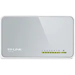 TP-Link 8 Port 10/100Mbps Fast Ethernet Switch | Desktop Ethernet Splitter | Ethernet Hub | Plug and Play | Fanless Quiet | Desktop Design | Green Technology | Unmanaged