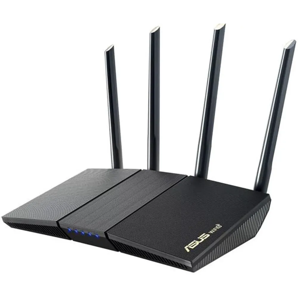 ASUS AX1800 Dual Band WiFi 6 (802.11ax) Router Supporting MU-MIMO and OFDMA Technology, with AiProtection Classic Network Security Powered by Trend Micro