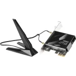 MSI HERALD-BE WIFI 7 MAX, NCM865 Tri-Band Wi-Fi 7 & Bluetooth 5.4 PCIe Adapter