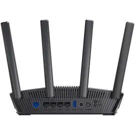 ASUS RT-BE82U Dual-band WiFi 7 (802.11be) Smart AiMesh Extendable Router, 6500 Mbps, Five 2.5GbE ports, 4096-QAM, Up to 3 SSIDs for IoT Devices, Parental Controls & VPNs, Advanced Network Security