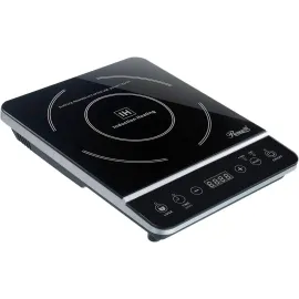 Rosewill Portable Induction Cooktop Burner, 1800W, 8 Power/Temp Levels, Touch Panel, LED Display, Timer, Auto Shut-Off, Child Safety Lock, Includes Stainless Steel Pot