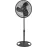 Lasko 2521 16 Inch 3-Speed Quiet Adjustable Tilting Wide-Area Oscillating Standing Pedestal Fan for Bedroom, Kitchen, Home, and Office, Black