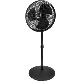 Lasko 16" Performance Oscillating Pedestal Fan with 3 Speeds, 2527, Black
