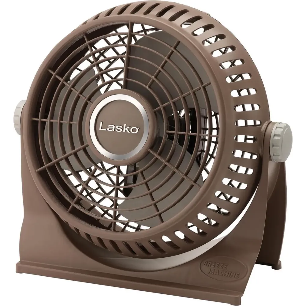 Lasko 505 10" Portable 2-Speed Breeze Machine Table Fan (Bronze)