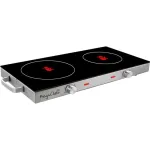 MegaChef Ceramic Infrared Double Electical Cooktop