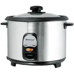 Brentwood Appliances TS-20 10-Cup Uncooked/20-Cup Cooked Rice Cooker, Stainless Steel