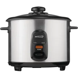 Brentwood Appliances TS-20 10-Cup Uncooked/20-Cup Cooked Rice Cooker, Stainless Steel