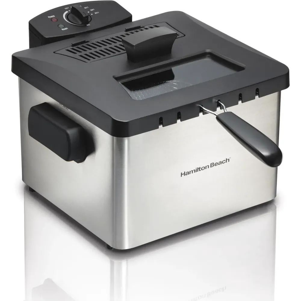 Hamilton Beach 35042 21 Cups Oil Capacity Professional-Style Deep Fryer