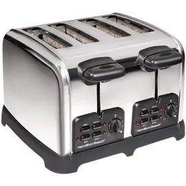 Hamilton Beach 24782 Classic 4 Slice Toaster with Sure-Toast Technology