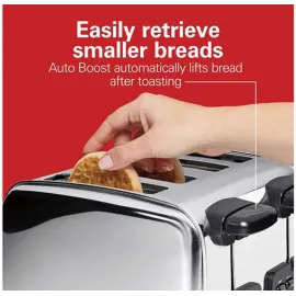 Hamilton Beach 24782 Classic 4 Slice Toaster with Sure-Toast Technology
