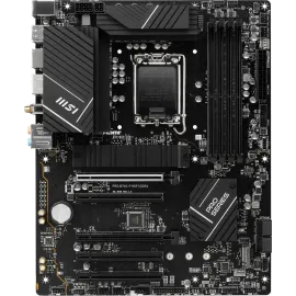 MSI PRO B760-P WIFI DDR4 LGA 1700 (l12th&13th Gen), SATA 6Gb/s motherboard, WiFi 6,Intel 2.5Gb LAN,2xM.2 Slots