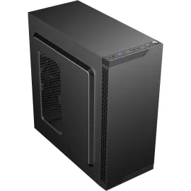 DIYPC DIY-S05-BK Black USB3.0 Steel ATX Mid Tower Computer Case, 3 x120mm Black Fan (2 x front, 1x Rear Pre-Installed)