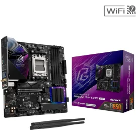 ASRock B850M Riptide WiFi AM5 AMD B850 Micro ATX M..