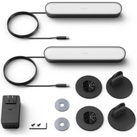 Philips Hue Play White & Color Smart Light, 2 Pack Base kit, Hub Required/Power Supply Included (Works with Amazon Alexa, Apple Homekit & Google Home)