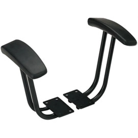 Fixed T-Arms for Interval and Essentia Series Chairs and Stools, Black