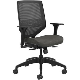 HON SVM1ALC10TK Solve Mesh Mid-Back Task Chair - Black Seat