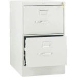 HON 512CPQ 510 Series Two-Drawer, Full-Suspension File, Legal, 29h x25d, Light Gray