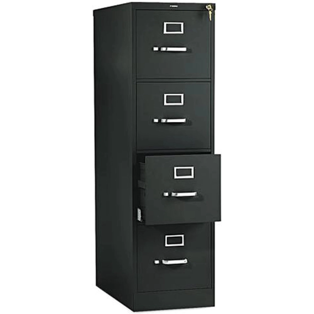 HON 514PP 510 Series Four-Drawer, Full-Suspension File, Letter, Black