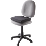 Kensington L82024F Memory Foam Seat Rest, 14.5" L x 13.5" W x 2.0" H, Black