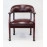 BOSS Burgundy Captains Chair W/ Casters
