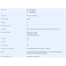 Vivotek FD9388-HTV 5MP Outdoor Fixed Dome Network Camera