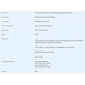 Vivotek FD9388-HTV 5MP Outdoor Fixed Dome Network Camera