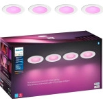 Philips Hue White and Color Ambiance 5-6" High Lumen Recessed Downlight (4-pack) - White 578674