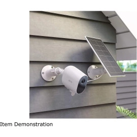 Arlo Camera BUNDLE VM2030136001BN - 1 Arlo Essential Spotlight Wireless Camera + 1 Arlo Essential Solar Panel
