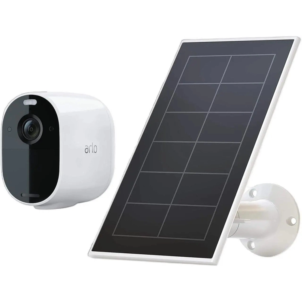Arlo Camera BUNDLE VM2030136001BN - 1 Arlo Essential Spotlight Wireless Camera + 1 Arlo Essential Solar Panel