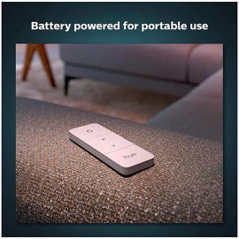 Philips Hue Smart Dimmer Switch with Remote (Requires Hue Hub, Installation-Free, Smart Home, Exclusively for Philips Hue Smart Bulbs)