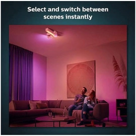 Philips Hue Smart Dimmer Switch with Remote (Requires Hue Hub, Installation-Free, Smart Home, Exclusively for Philips Hue Smart Bulbs)