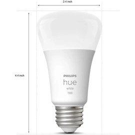 Philips Hue 563007 10.5W A19 E26 Bluetooth Smart Bulb