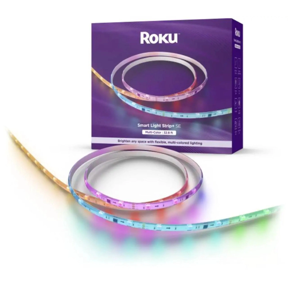 Roku Smart Light Strip+ SE, Multi-Color Smart Light Strip, 32.8ft