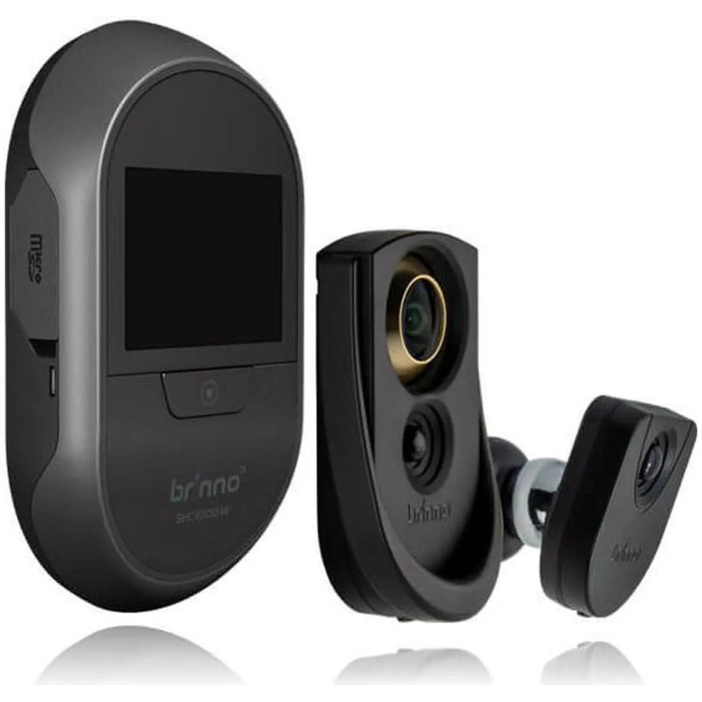 Brinno Duo Front Door Smart Peephole Camera SHC1000W - Smart Home Security System with Mobile and live view remotely