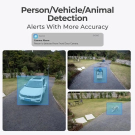 Reolink Altas PT Ultra with 6W Solar Panel - 4K 8MP Wireless Pan & Tilt Long Lasting Solar/Battery Camera with Spotlights, ColorX Night Vision, 360° Automatic Tracking