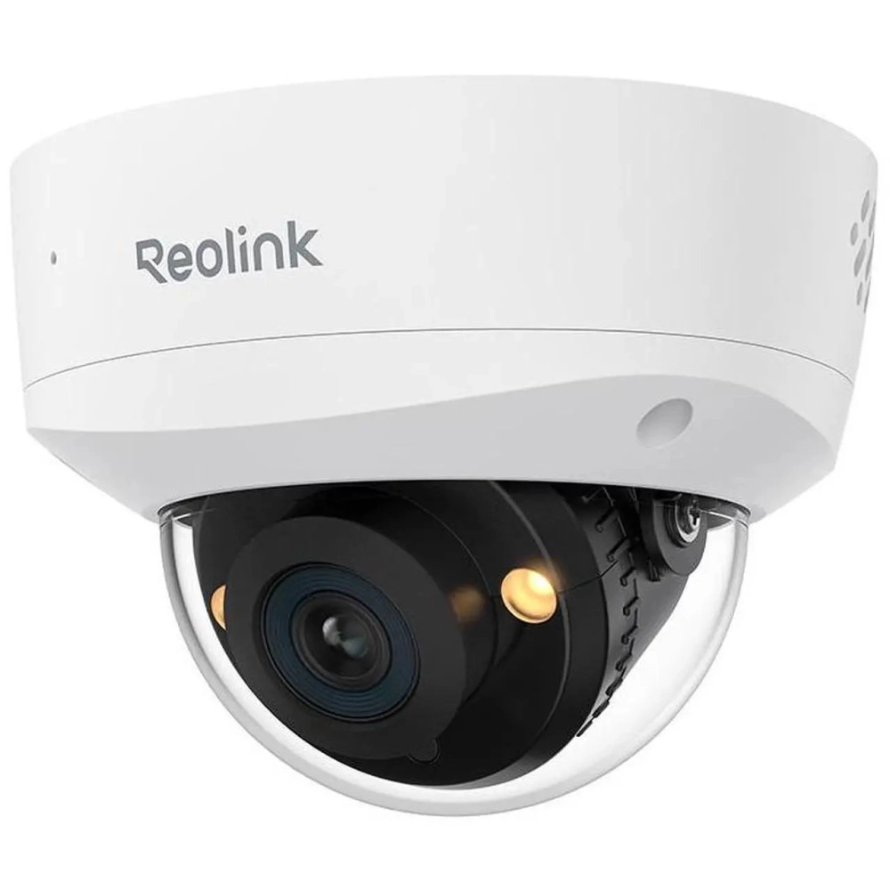 REOLINK RLC-1240A First 12MP Vandalproof PoE Security Camera,145° Wide Viewing Angle, Featuring Color Night Vision, Two-Way Audio, Smart Person/Vehicle/Animal Detection, IP67 Weatherproof