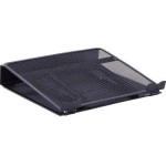 Lorell Laptop Stand, Steel Mesh, 13"x11-1/12"x3-1/2" , Black (LLR80620)