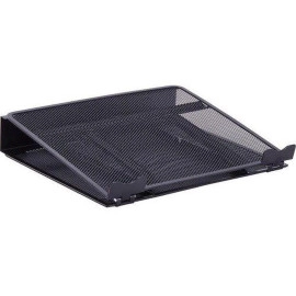 Lorell Laptop Stand, Steel Mesh, 13"x11-1/12"x3-1/2" , Black (LLR80620)