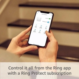 Ring Alarm Motion Detector Pet-Friendly, 90° Coverage, 25ft Range Adjustable Settings Easy Install 5AT2S9