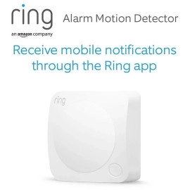 Ring Alarm Motion Detector Pet-Friendly, 90° Coverage, 25ft Range Adjustable Settings Easy Install 5AT2S9
