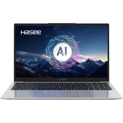 Hasee X5 15.6 laptop computer Intel core i9-12900H, Intel® UHD Graphics , 16G LPDDR5 RAM, 512G NVMe PCIe4.0 SSD, 15.6'' Windows 11 Home WIFI6, BT5.2, Silvery, A Metal
